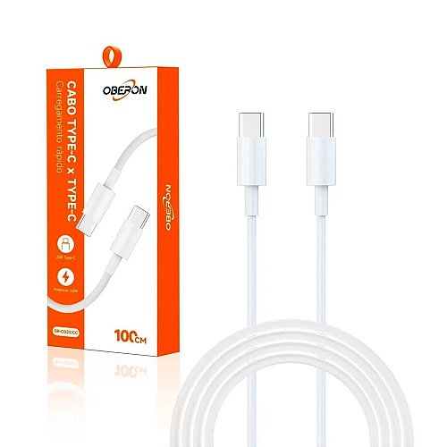 Cabo Type C Turbo 60W Carregamento Rápido 1 Metro - OR-C023/CC