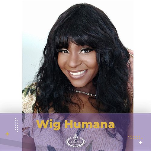 WIG CHANEL DE CABELO HUMANO 20CM - Perfect Wigs