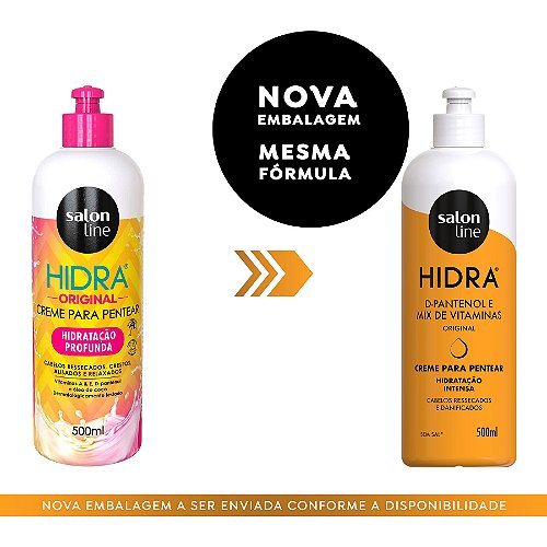 CREME PARA PENTEAR HIDRATAÇÃO PROFUNDA 1KG SALON LINE