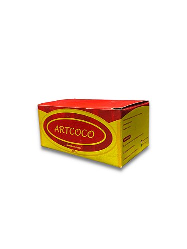 CARVÃO ARTCOCO 500G - CARVÃO DE COCO PARA NARGUILE - Mudan Tabacaria