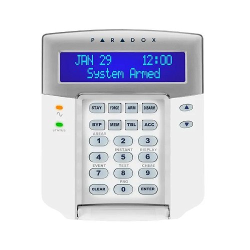 Teclado Lcd Azul De 32 Caracteres Para Centrais Sp E Mg K32Lcd