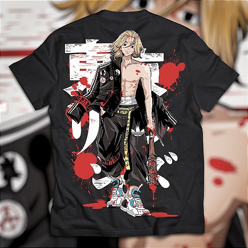 Camisetas anime estampa Attack on Titan - Camisetas anime 30.1