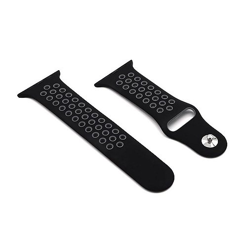 Coastal Grey Sport Band pulseiras de reposição de silicone para relógio da  Apple Venda regular para pulseira de fluoroelastômero iWatch de 40 mm 44 mm  - WATCHBANDSMALL