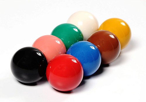 Jogo para Snooker Procópio Mata-Mata 10 Bolas - 50mm - Colorido