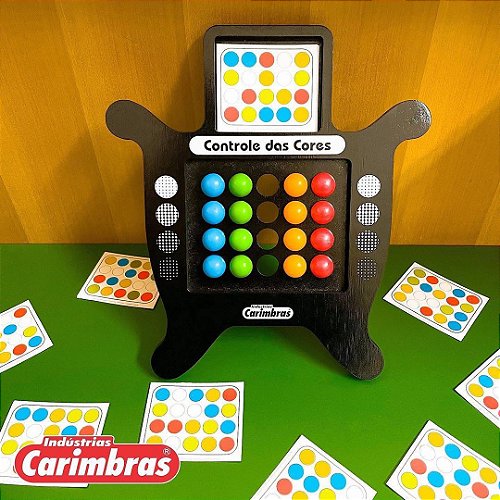 Jogo Sequencia De Cores Brinquedo Pedagógico