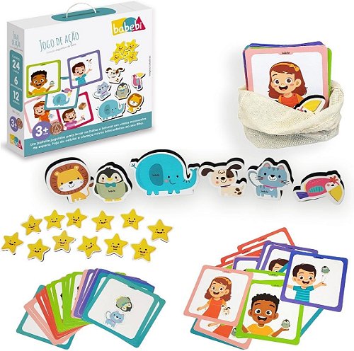 Joguinho De Bolsa - Mini Bingo - BaBeBi - Pikoli Brinquedos Educativos