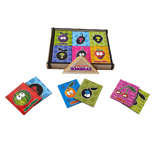 JOGUINHOS DE BOLSA: JOGO DA MEMORIA ANIMAIS - CELL Brinquedos Educativos ®