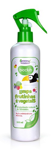 Spray para Limpeza de Frutas e Vegetais 300ml - Bioclub Baby