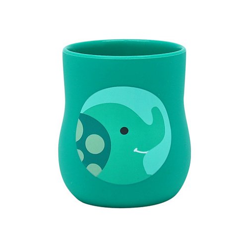 Copo Anatômico em Silicone 120ml Elefante - Marcus & Marcus