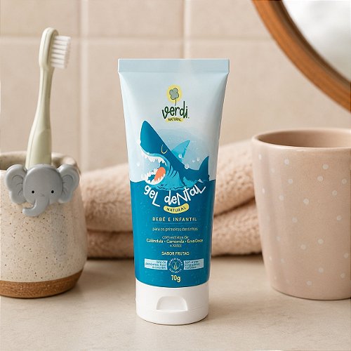 Gel Dental Natural Infantil para Bebê - Verdi Natural