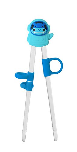Hashi Infantil Para Treinamento Kids Hipopótamo Azul - Marcus & Marcus