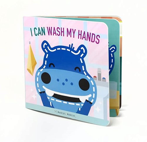 Livro Infantil I Can Wash My Hands - Marcus & Marcus
