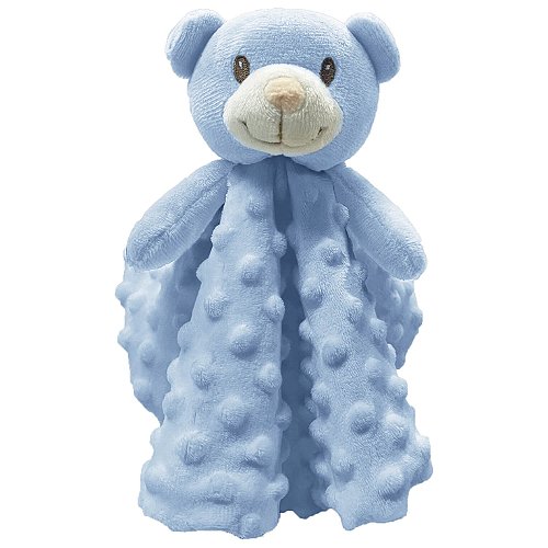 Naninha Laço Bebê Minha Primeira Naninha Urso Azul