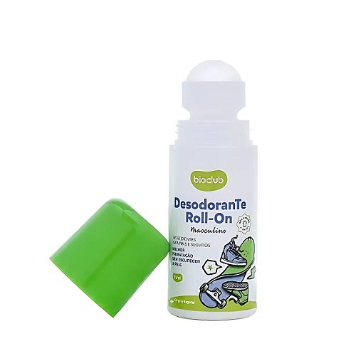 Desodorante Infantil Roll-On Bioclub Baby Masculino 75ml – Sem Alumínio e Vegano