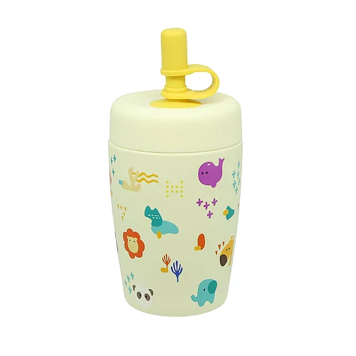 Garrafa Térmica com Canudo Turminha da Marcus 350ml - Marcus & Marcus