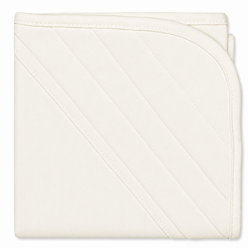 Manta Blanket Bebê 100% Algodão Laço Bebê - Off White