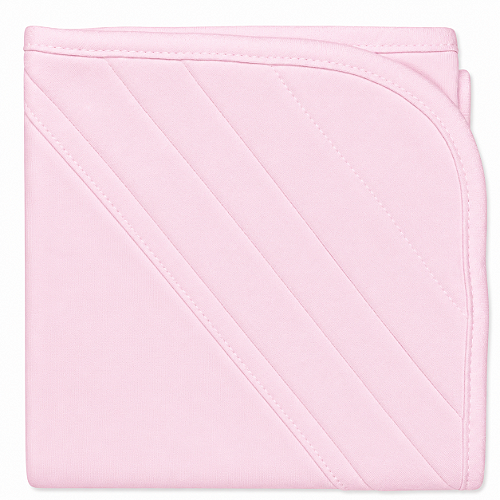 Manta Blanket Bebê 100% Algodão Laço Bebê - Rosa Bebê