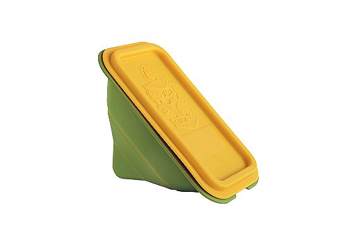 Porta Sanduíche em Silicone Girafa Lola Amarelo - Marcus & Marcus
