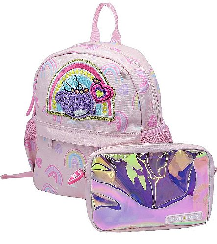 Baby Open Box - Mochila Infantil 2 em 1 Arco-Íris - Marcus & Marcus