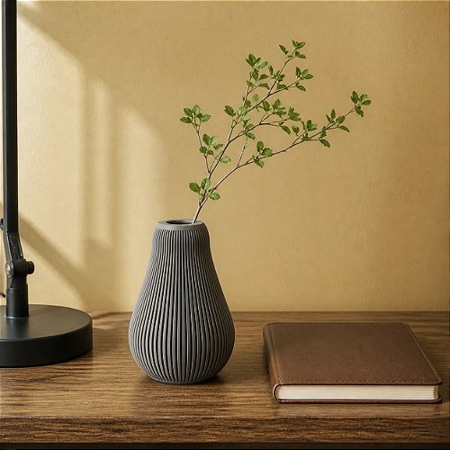 Vaso Canelado Escandinavo Geopandi Criandê