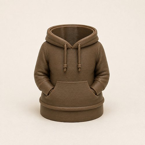 Porta-Canetas Moletom Feminino Criandê Wood