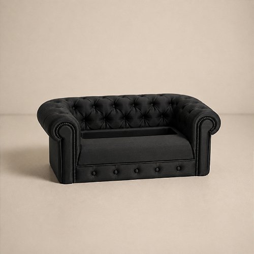 Suporte de Celular Sofá Chesterfield Criandê Preto