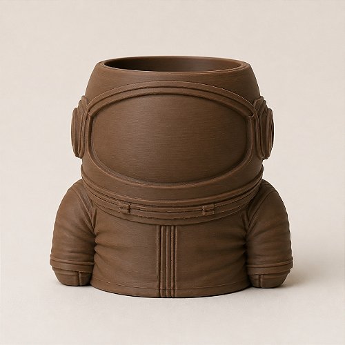 Porta-Canetas Astronauta Criandê Wood