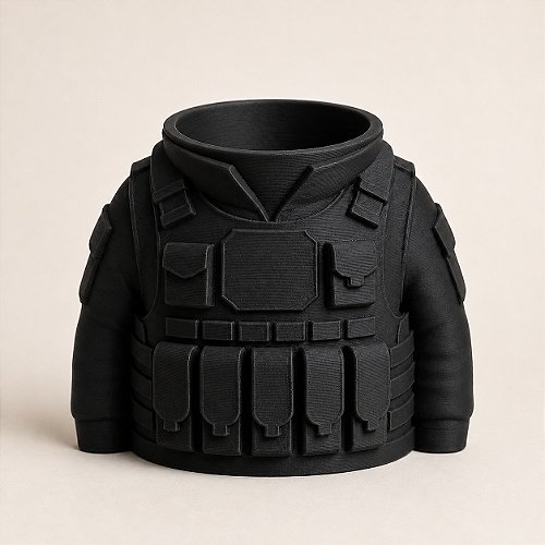 Porta-Canetas Colete Tático Militar Criandê Preto