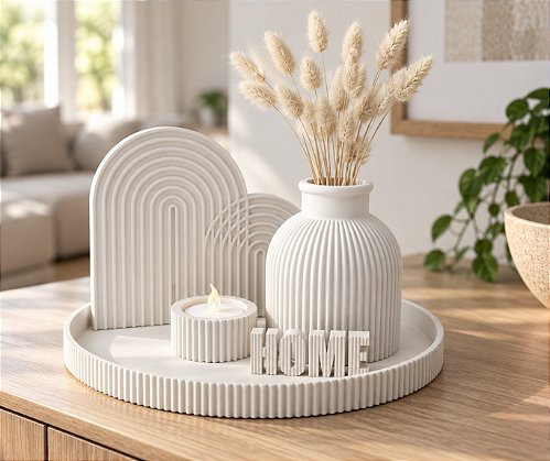 Kit Home Completo Criandê Branco