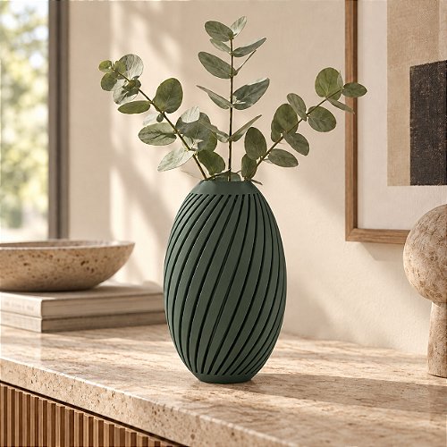 Vaso Karen Nórdico Criandê Verde