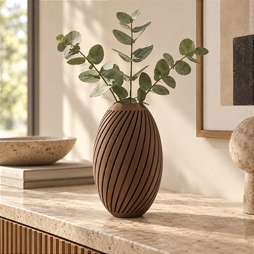 Vaso Karen Nórdico Criandê Wood