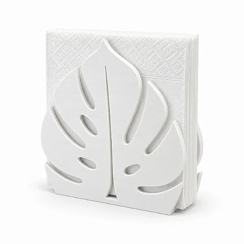 Porta-Guardanapo Monstera Criandê Branco