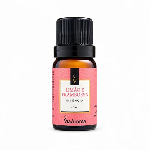 Essência Limão e Framboesa Via Aroma 10 ml
