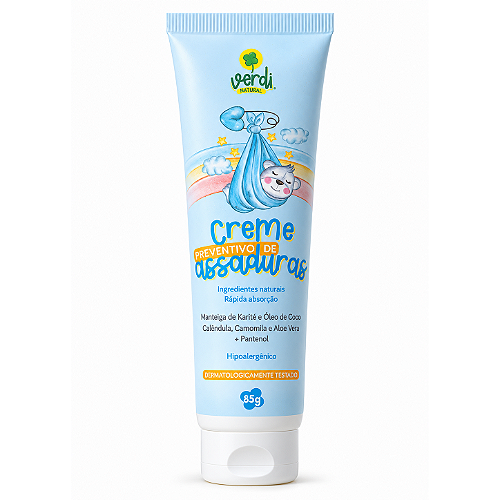 Creme Preventivo de Assaduras para Bebê 85 g – Verdi Natural