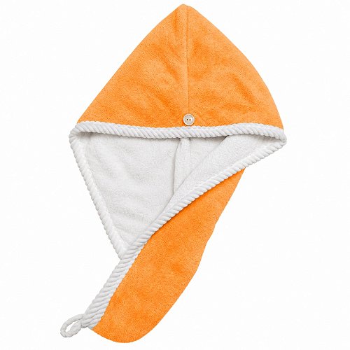 Touca para Cabelo Laço Home Power Sec Dupla Face Laranja