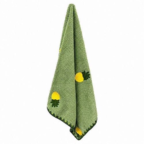 Pano de Copa Laço Home Power Sec 40x60cm Frutas Abacaxi Verde