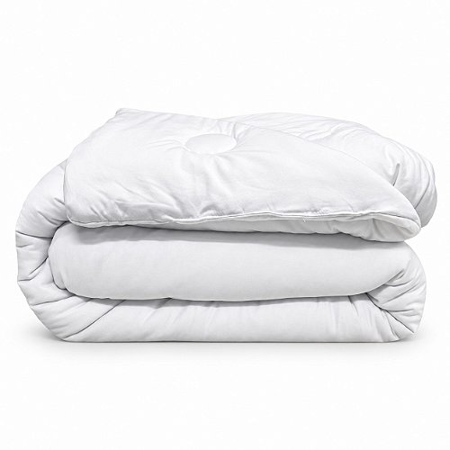 Edredom Queen Extra Macio Marshmallow 2,40 x 2,60 Branco - Laço Bebê