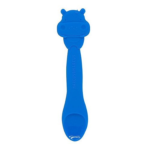 Colher de Silicone Infantil Hipopótamo - Marcus & Marcus