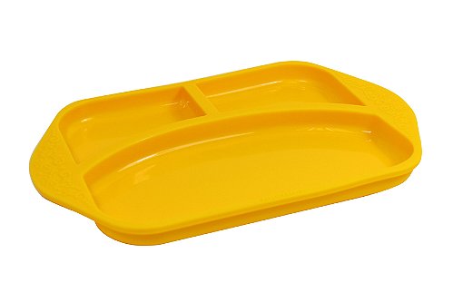 Prato de Silicone com Divisórias Girafa - Marcus & Marcus