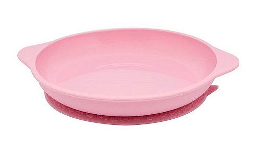 Prato de Silicone com Sucção Porquinha - Marcus & Marcus