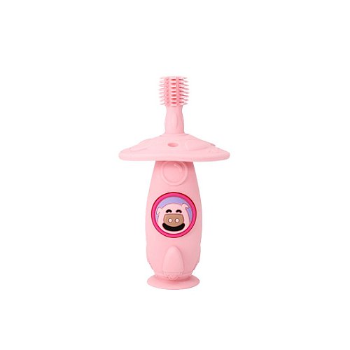 Escova Massageadora de Silicone Porquinha - Marcus & Marcus
