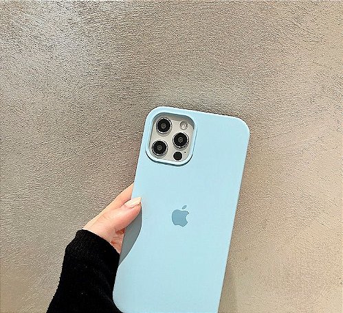 Apple Iphone 15, 15 Plus, 15 Pro e 15 pro Max Capa de silicone com logotipo  oficial para iPhone - FascinaTel