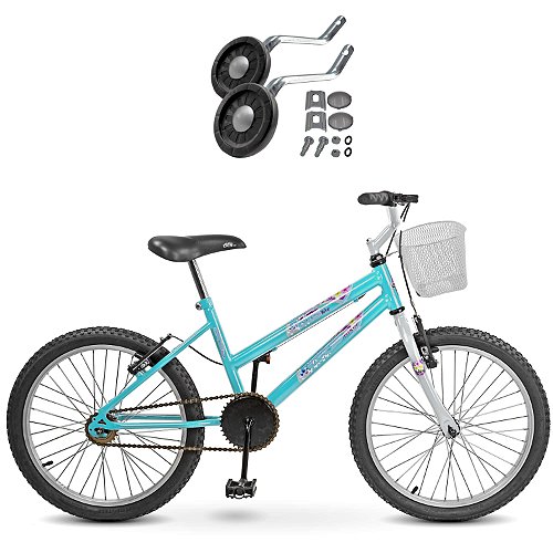 Bicicleta Aro 20 Cindy Azul e Roxo Track Bikes