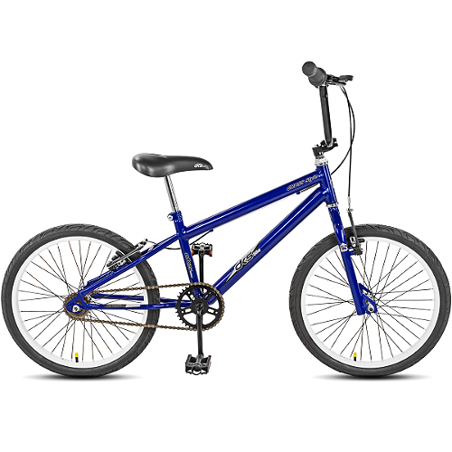 Bicicleta Aro 20 Menino Bmx Cross Grau Masculina 5 6 7 Anos