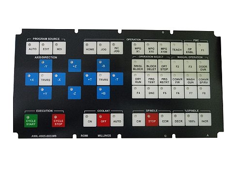 Chave Avanço Torno Romi Multiplic CNC FANUC - NADEL CNC Automação