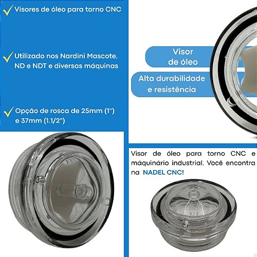JOSE MOON ノベルティミラー Visores de óleo - NADEL CNC Automação