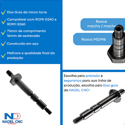 シナのルーレット mxn26g8 Torno CNC - NADEL CNC Automação