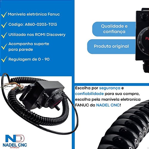 Manivelas eletrônicas - NADEL CNC Automação