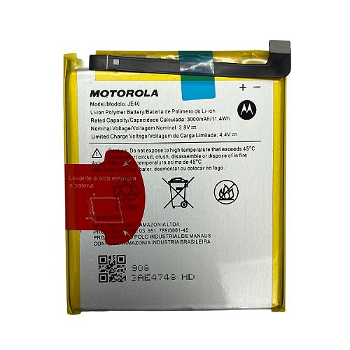 Bateria Original Nacional GK40 Compatível com Moto G5