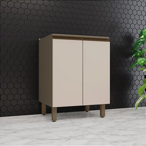 Balcão 02 Portas 80cm Connect - LOJA MUNDI MÓVEIS
